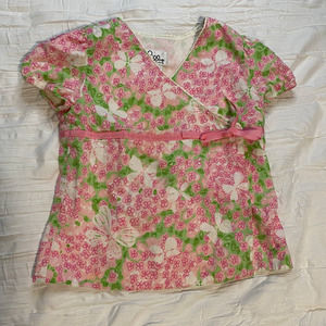 Lilly Pulitzer criss cross front top
